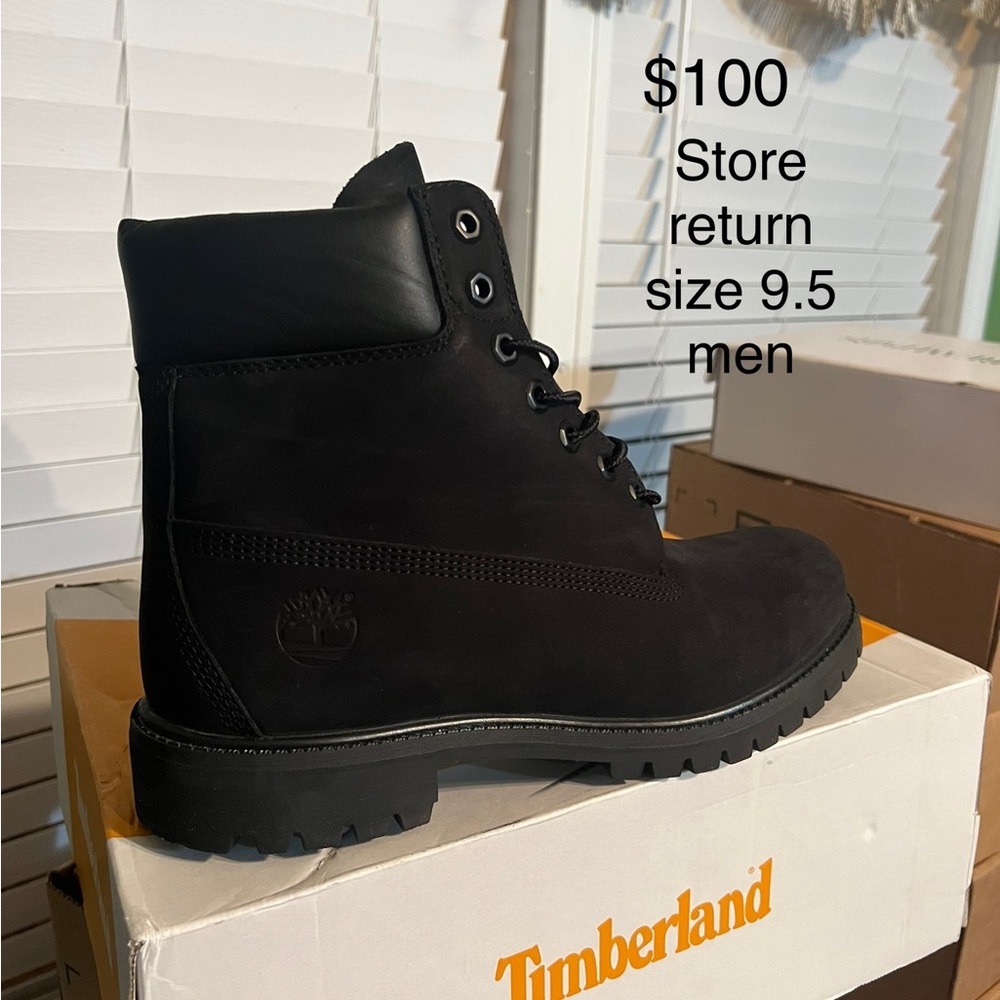 New Timberland boots For men size 9.5